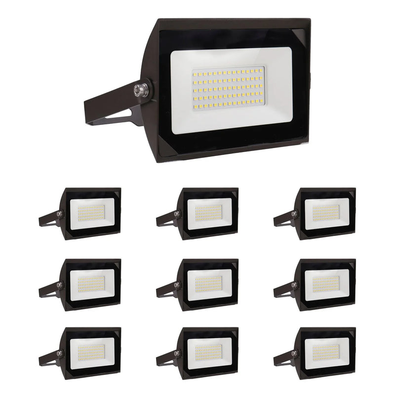 LED Flood Light - 50W - 5750LM - Flood Mount - (UL)