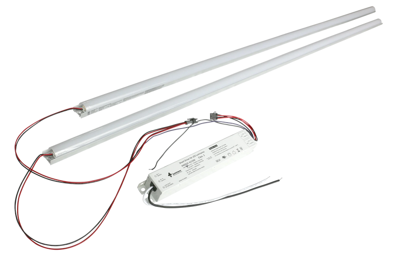 4 FOOT LED MAGNETIC STRIP RETROFIT KIT FOR LINEAR FIXTURES, 36W OR 50W, 120-277V, 4000K OR 5000K