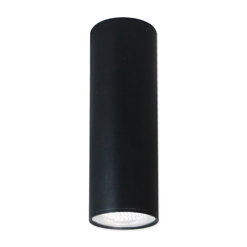 4" LED Architectural Cylinder Light Fixture, 1650 Lumens, 15W, CCT Selectable, 120-277V, Black Finish