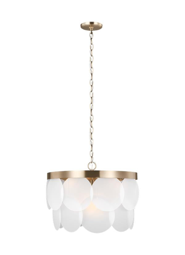 Mellita Collection - Six Light Pendant | Finish: Satin Bronze - 5102506-848