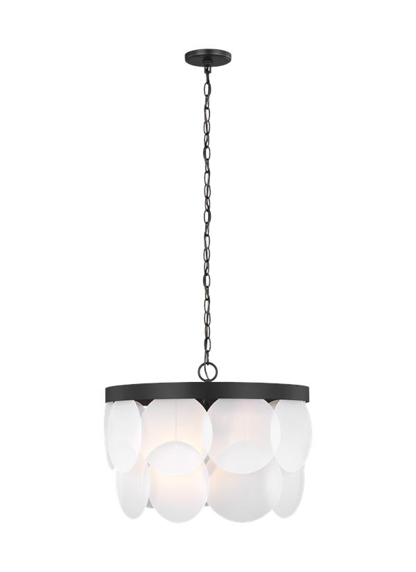 Mellita Collection - Six Light Pendant | Finish: Midnight Black - 5102506EN-112