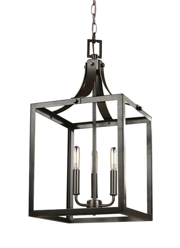 5240603-12, Medium Three Light Hall / Foyer , Labette Collection