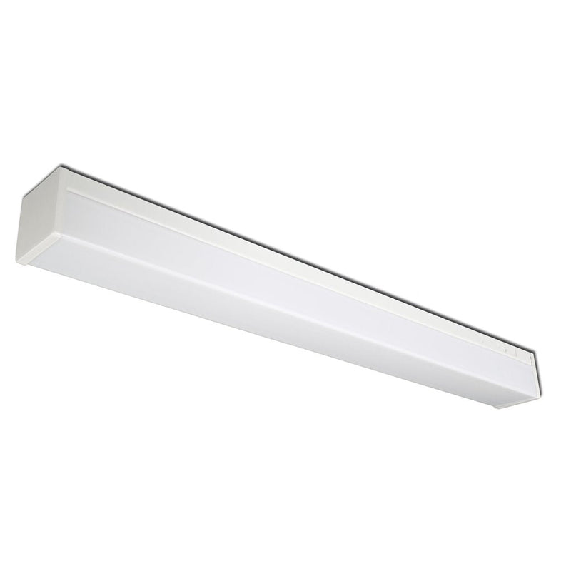 2 Foot Ceiling/Wall Mount, 2 T8 LED Lamps (Not Included)