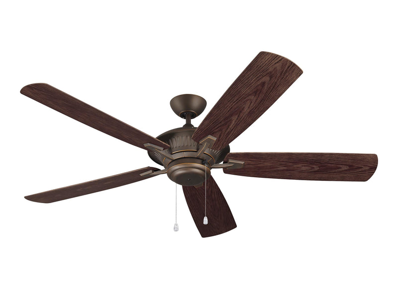 60" Cyclone Outdoor Fan - Roman Bronze