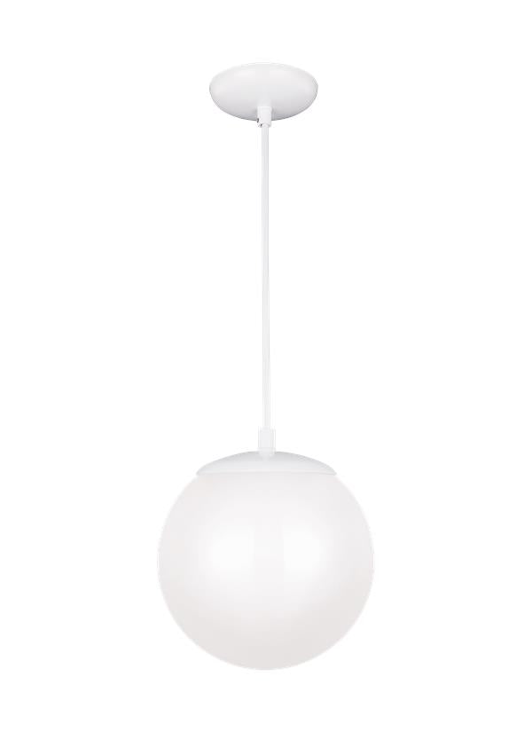 6018EN3-15, One Light Pendant , Leo - Hanging Globe Collection