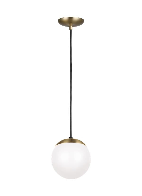 6018EN3-848, One Light Pendant , Leo - Hanging Globe Collection