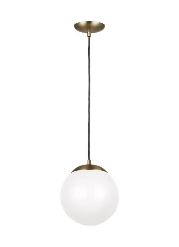 602093S-848, Medium LED Pendant , Leo - Hanging Globe Collection