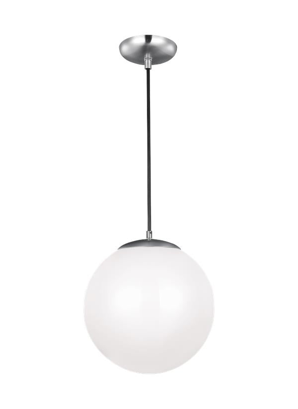 6024EN3-04, One Light Pendant , Leo - Hanging Globe Collection