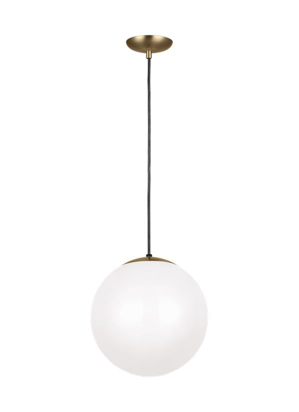 6024EN3-848, One Light Pendant , Leo - Hanging Globe Collection