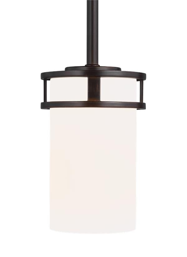 Robie Collection - One Light Mini-Pendant | Finish: Burnt Sienna - 6121601-710