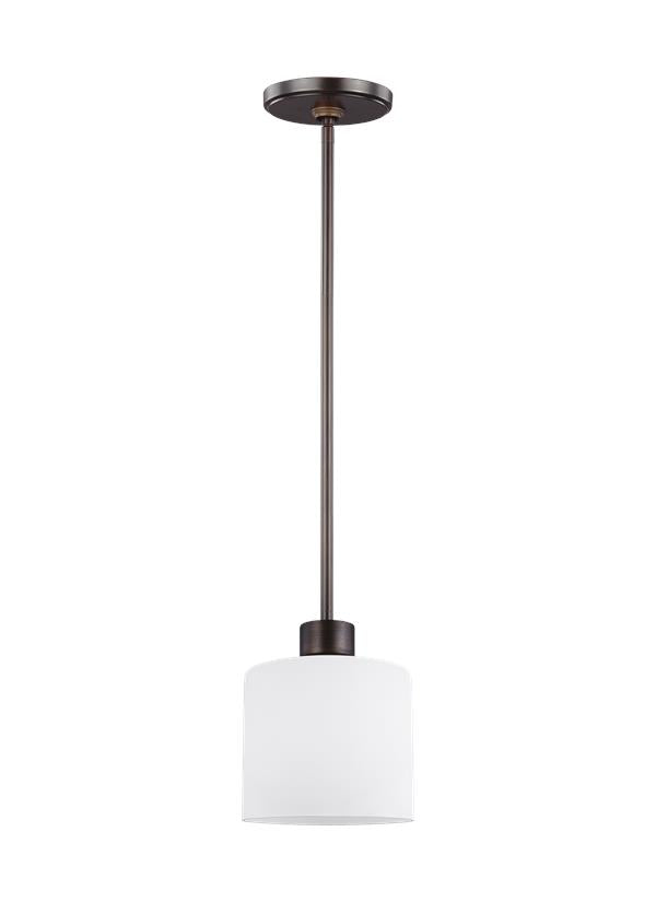 6128801-710, One Light Mini-Pendant , Canfield Collection