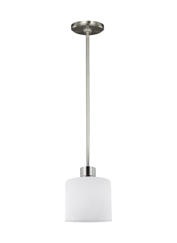 6128801EN3-710, One Light Mini-Pendant , Canfield Collection