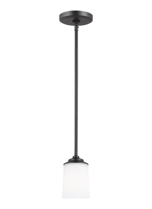 Kemal Collection - One Light Mini-Pendant | Finish: Midnight Black - 6130701-112