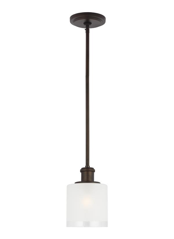 Norwood Collection - One Light Mini-Pendant | Finish: Burnt Sienna - 6139801EN3-710