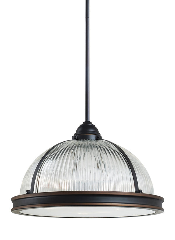 65062-715, Three Light Pendant , Pratt Street Prismatic Collection