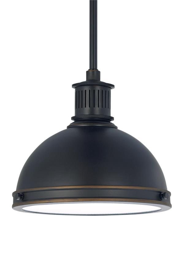 65085EN3-715, One Light Pendant , Pratt Street Metal Collection