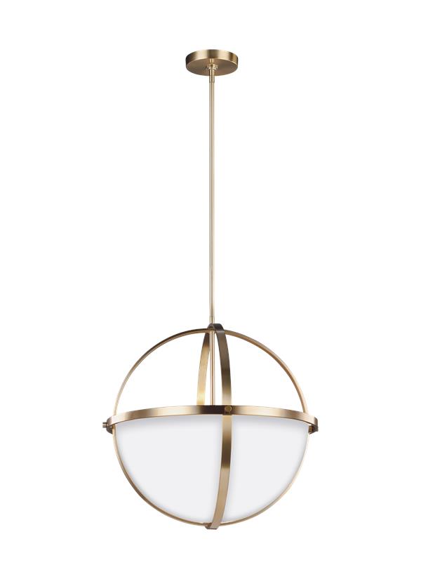 Alturas Collection - Three Light Pendant | Finish: Satin Bronze - 6624603-848