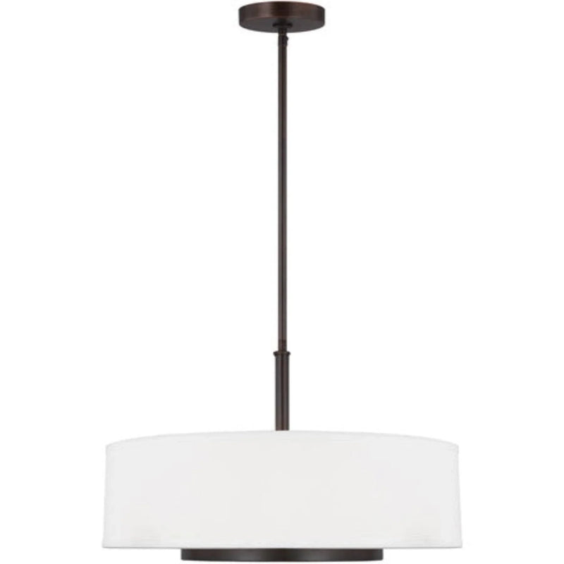 Nance 3 Light 19" Bronze Pendant Ceiling Light