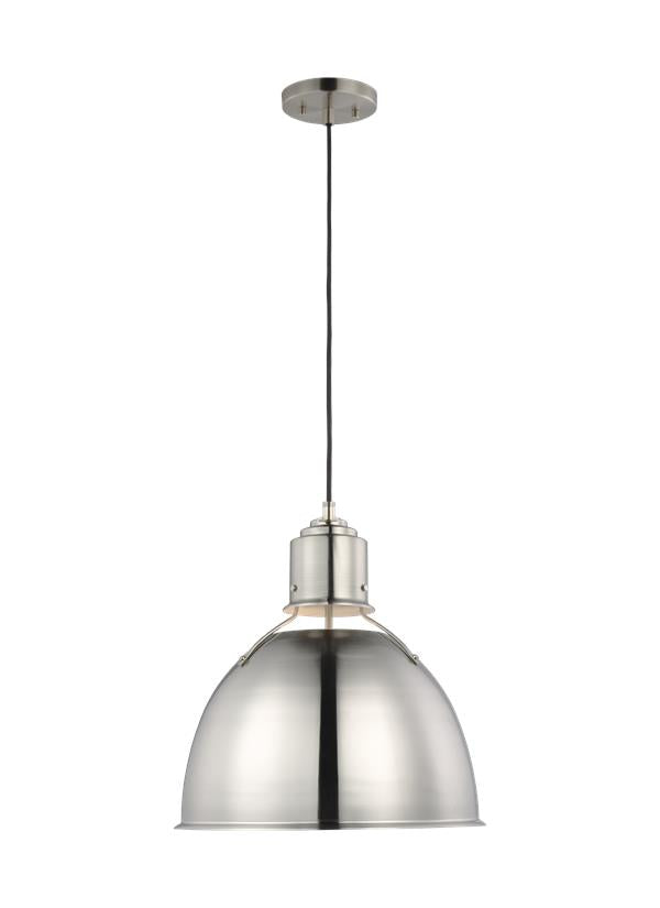 Willamette Collection - One Light Medium Pendant | Finish: Brushed Nickel - 6680301-962