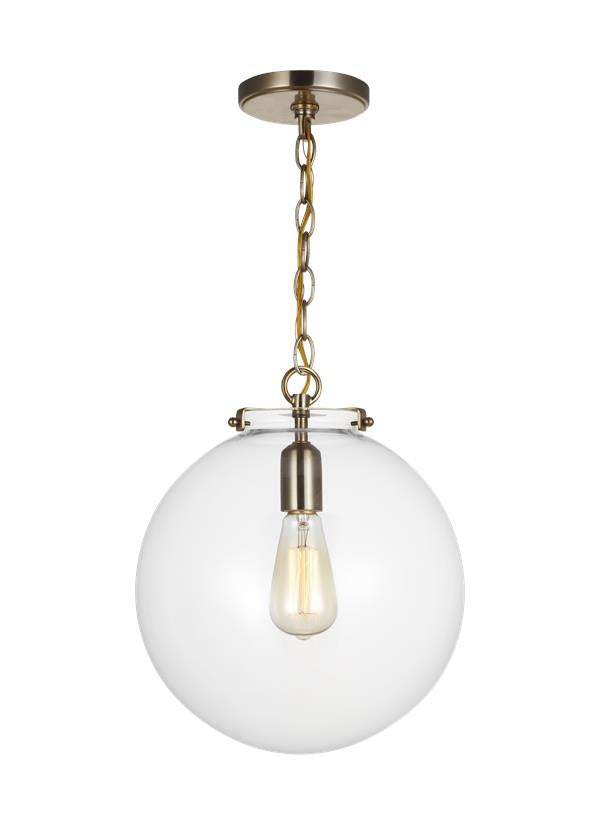 Kate Collection - One Light Sphere Pendant | Finish: Satin Bronze - 6692101-848