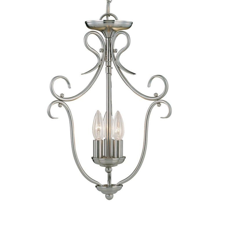 Millennium Lightings Pendant Offered in Satin Nickel finish, Item Number 733-SN