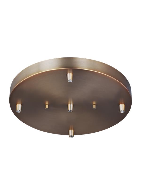 7449405-15, Five Light Cluster Canopy , Towner Collection