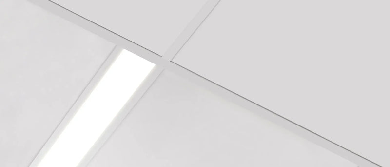 4FT Slim 6" Linear Recessed Light, 3800 Lumen Max, Wattage and CCT Selectable, 110-277V