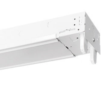 8 Foot Tandem Strip Fixture, LED T8 Tube Ready, Single End Power, 120-277V