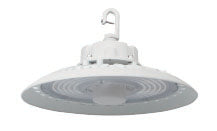 200W 15" LED UFO High Bay Light – 32,985 Lumens, 5000K, 120-277V, White Finish