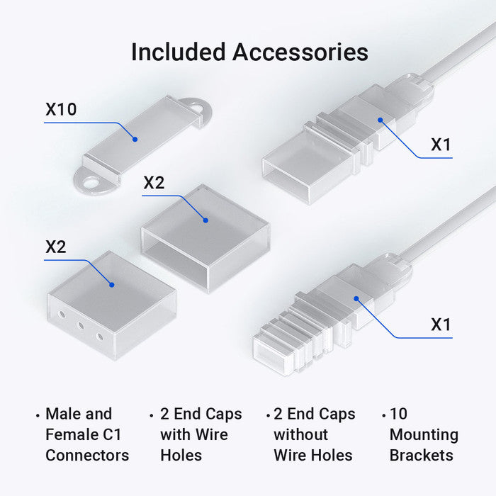 Outdoor (IP65) UltraBright™ Architectural Dynamic Tunable White Series LED Strip Light