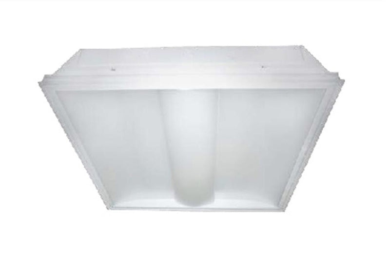 2x4 Foot LED Direct/Indirect, Curve Diffuser, Grid Mount, 57W, 3000K, 3500K, 4000K, 5000K