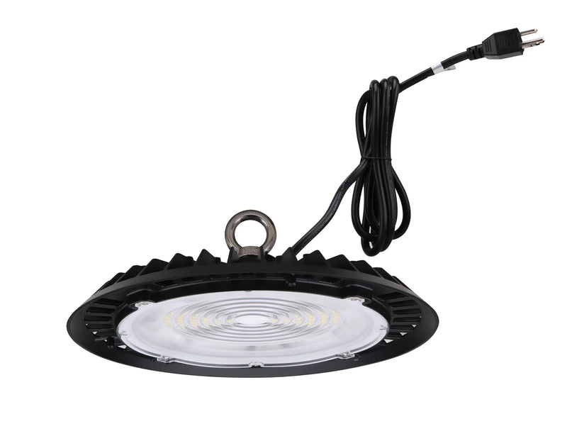 LED High Bay - 100W - 4 Pack - 11,000 Lumens - Slim UFO - Hook Mount - UFO Series - UL