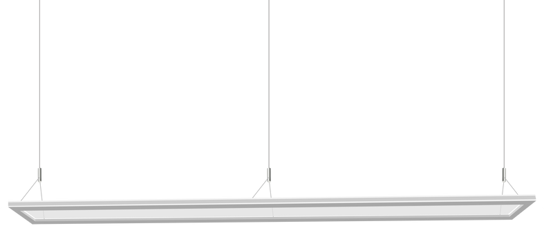 8FT Up and Down Linear Light, 9200 Lumens, 80W, CCT Selectable, 110-277V