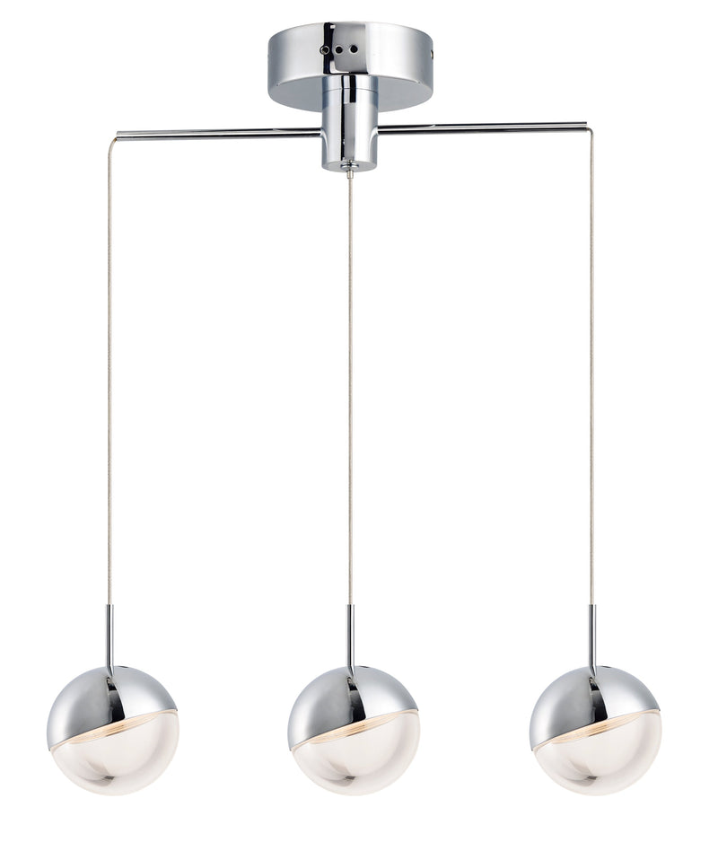  Spot 3-Light Pendant E20323-83PC Suspension Pendant