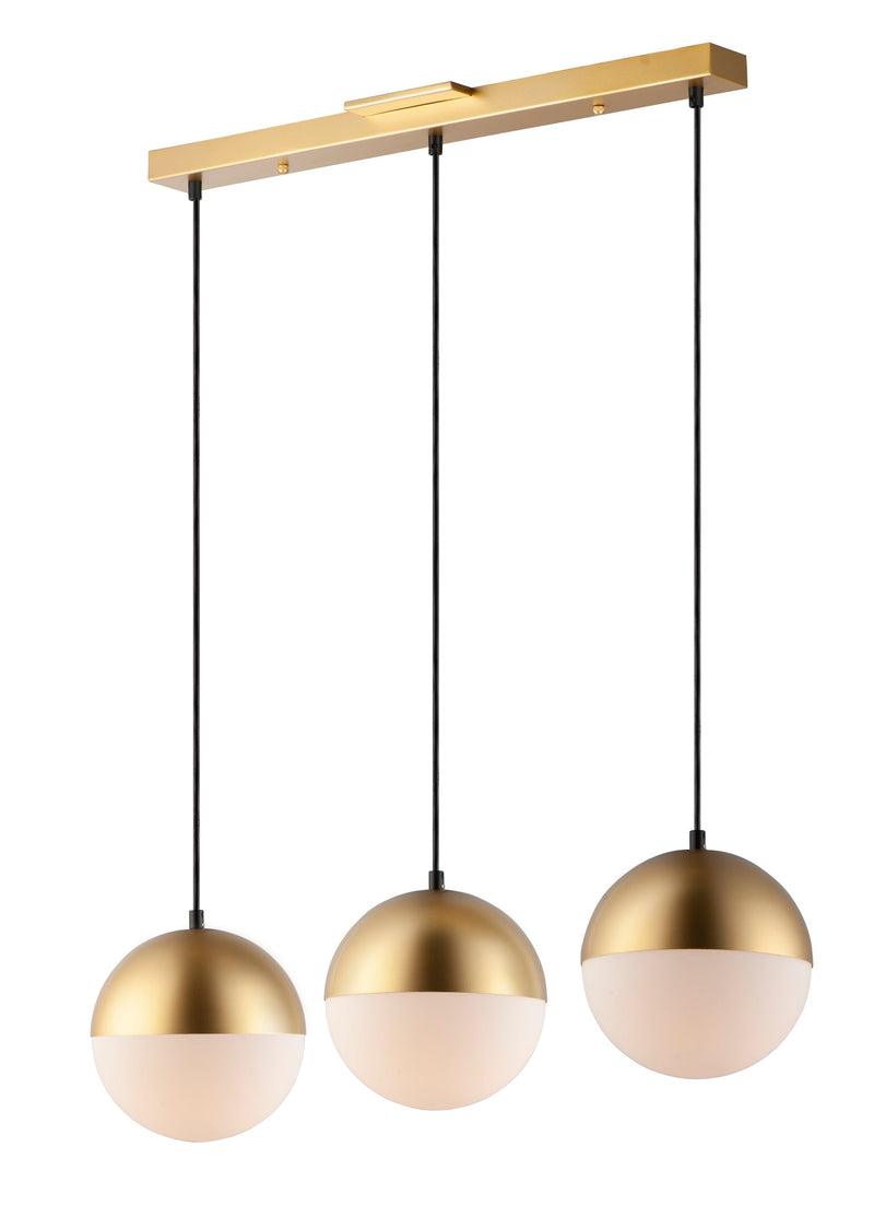  Half Moon LED 3-Light Pendant E20363-92MG Single Pendant