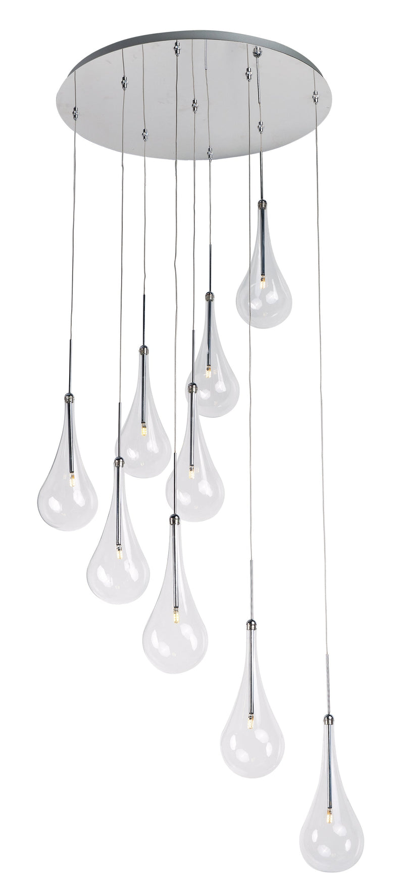  Larmes 9-Light LED Pendant E20515-18PC 