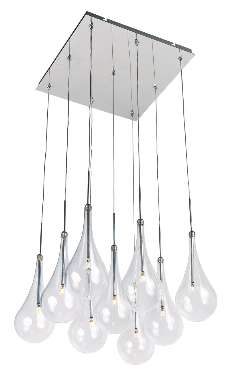  Larmes 9-Light LED Pendant E20516-18PC 