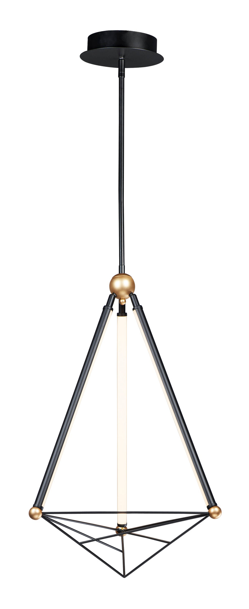  Spire LED Pendant E20592-BKGLD 