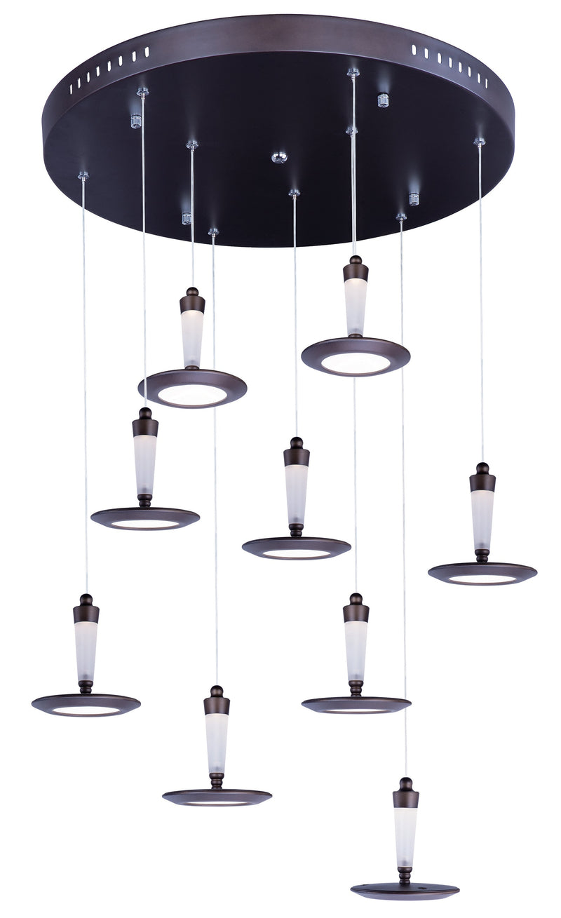  Hilite 9-Light LED Pendant E21169-01BZ 