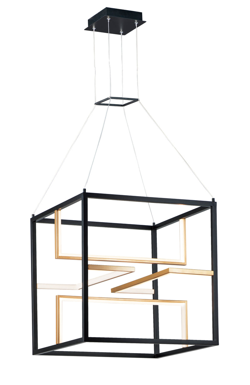  Chamber LED Pendant E21226-BKGLD Chandelier