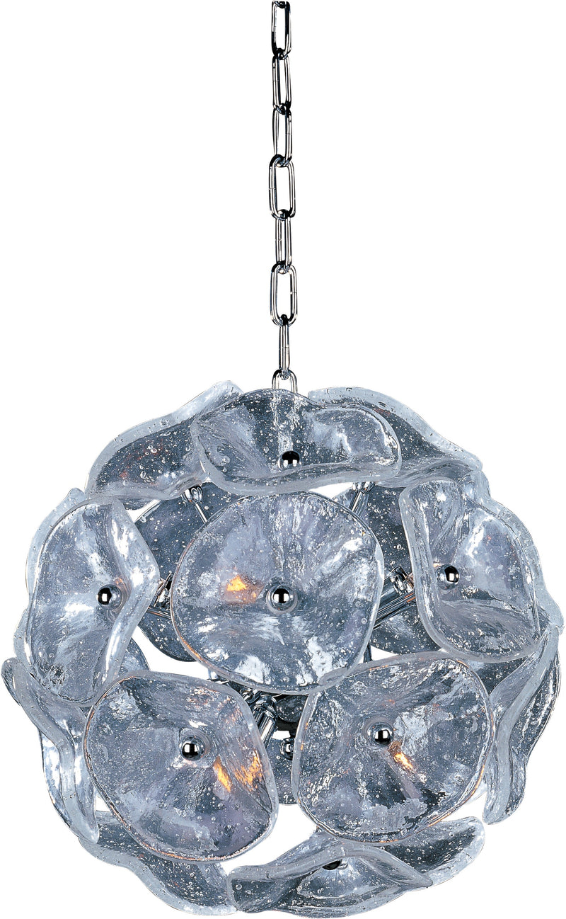  Fiori 8-Light Pendant E22090-28 Single-Tier Chandelier