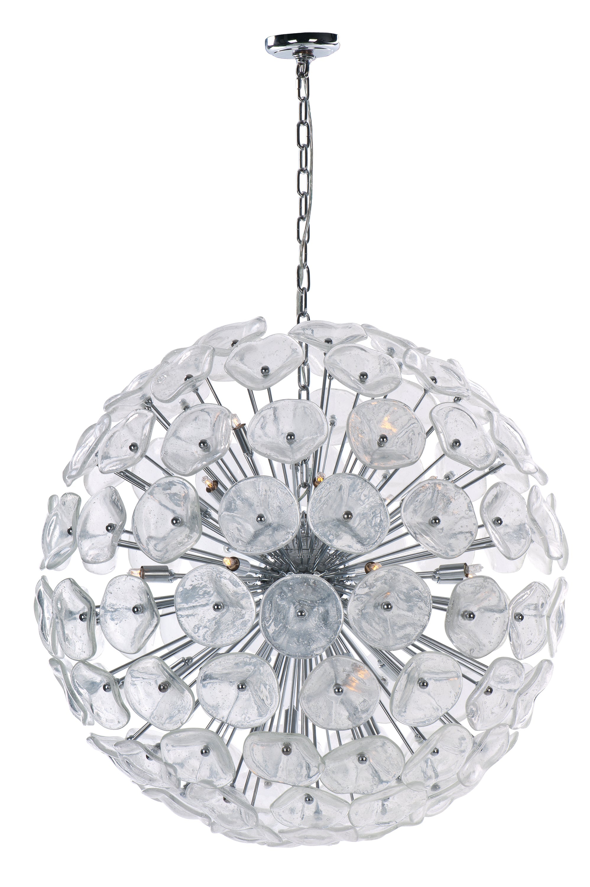 Fiori 28-Light Pendant E22096-28 Single-Tier Chandelier