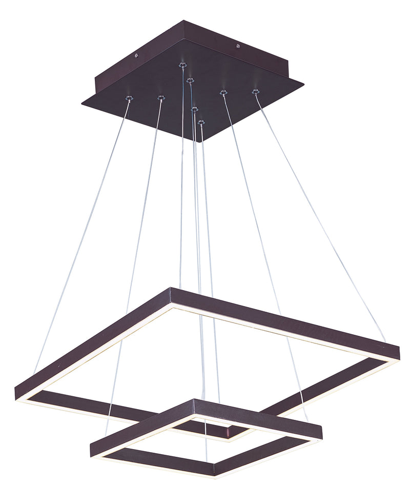  Quad LED 2-Tier Pendant E22405-BZ 