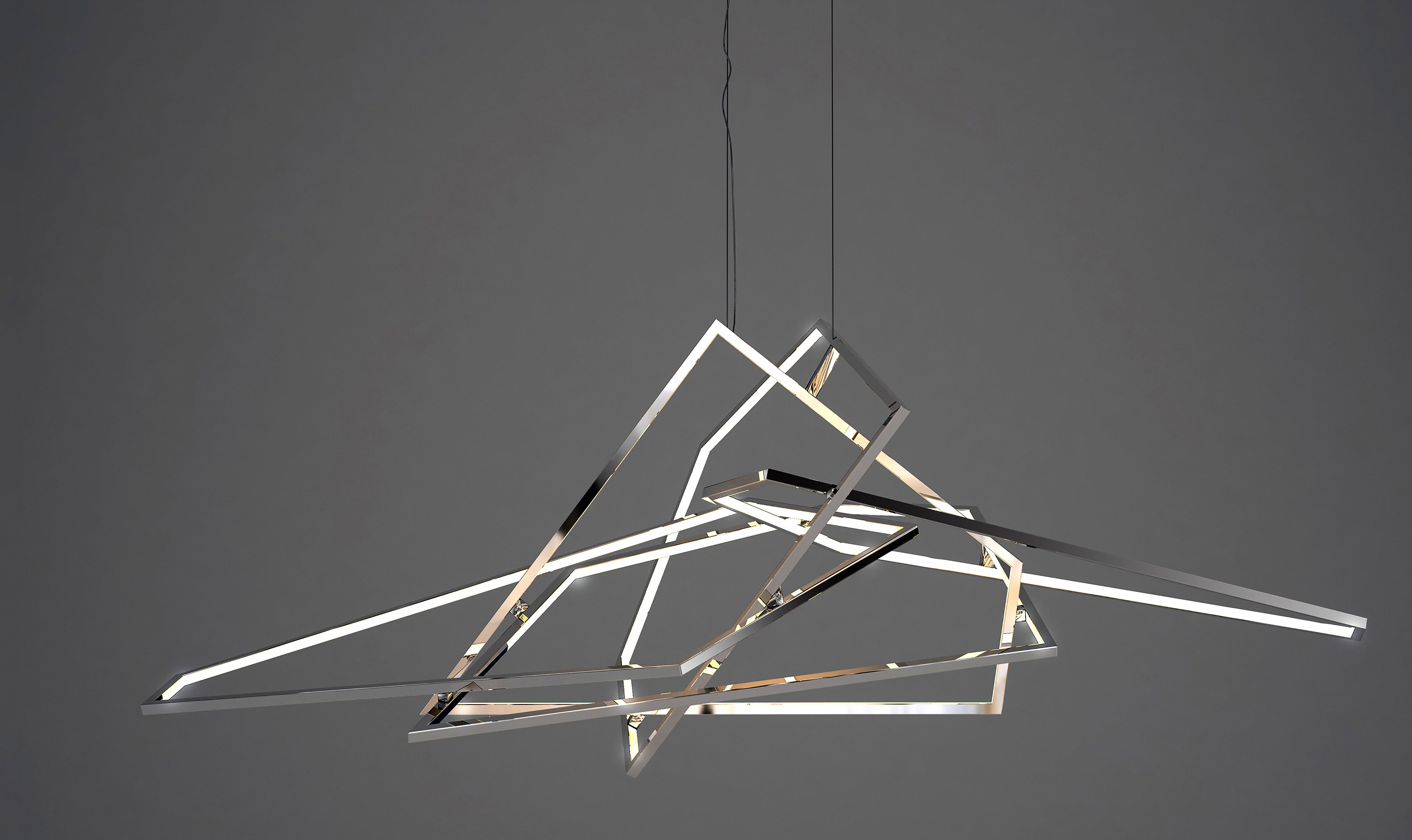 Trapezoid LED Pendant