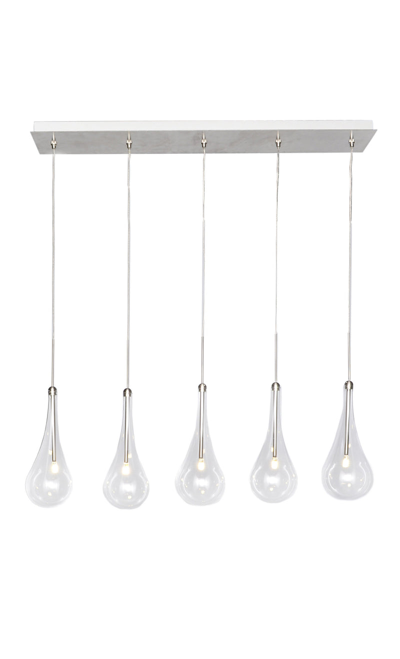  Larmes 5-Light LED Pendant E23125-18PC 