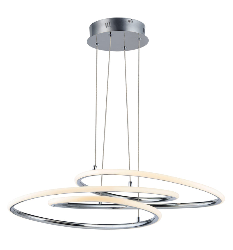  Coaster LED Pendant E24132-PC Suspension Pendant