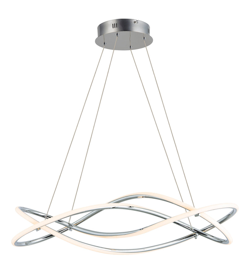  Coaster LED Pendant E24136-PC Suspension Pendant