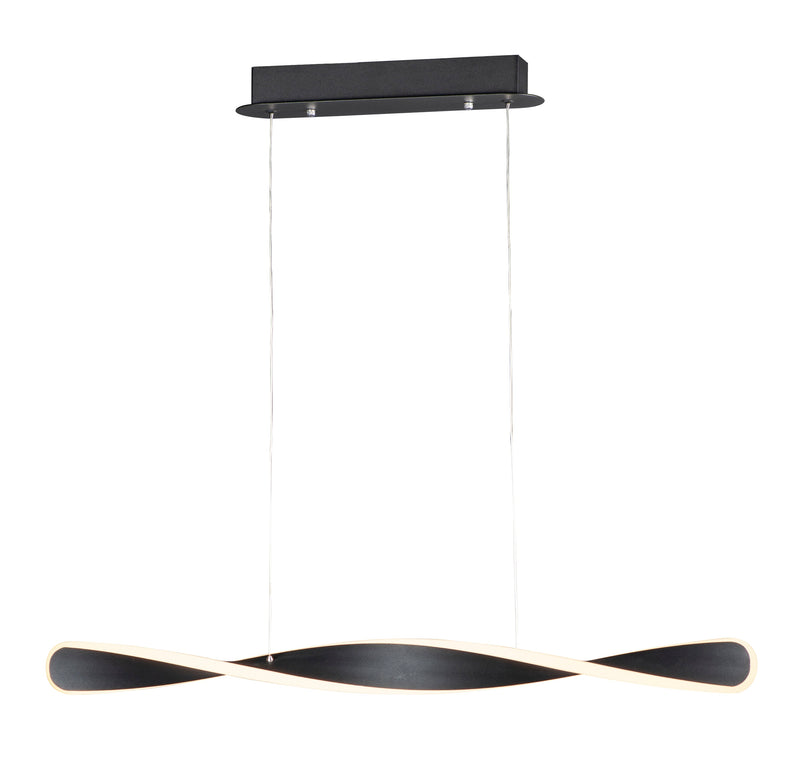  Pirouette 1-Light LED Pendant E24155-BK 