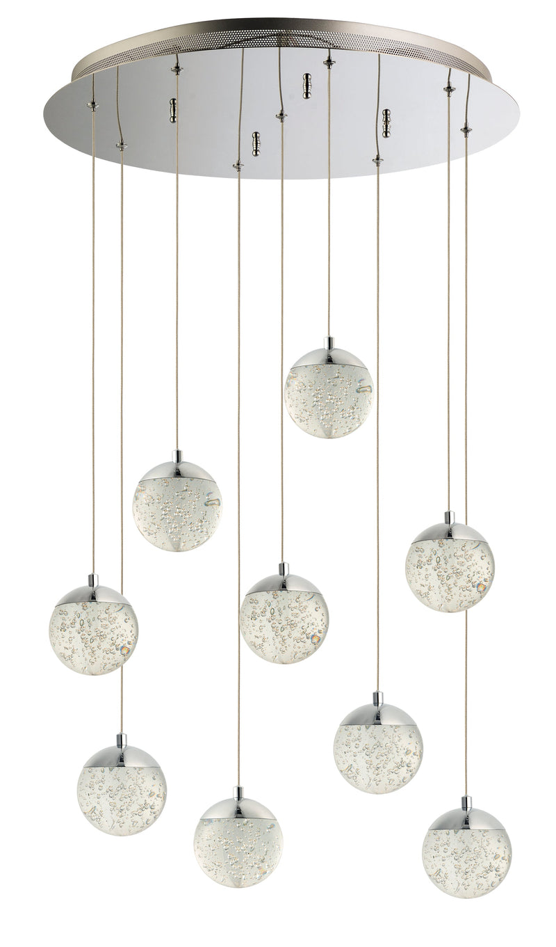  Orb II 9-Light Pendant E24269-91PC Suspension Pendant