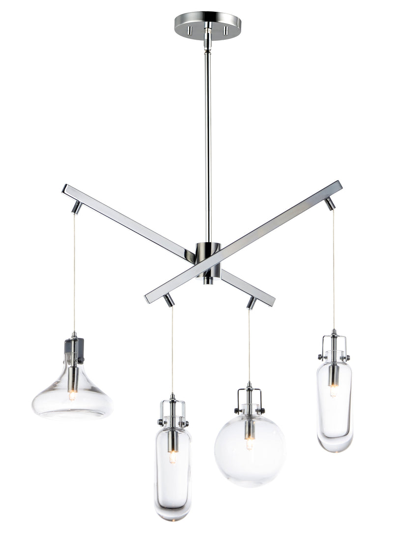  Kem 4-Light Pendant E24304-18PC Suspension Pendant